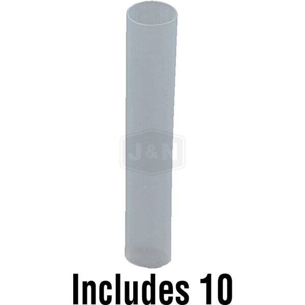 Aftermarket Heat Shrink Tube, 2:1 I.D. Shrink Ratio, 3/16 in I.D. Before Shrinking, Clear, 1-1/2 in 606-18022-10-JN - main